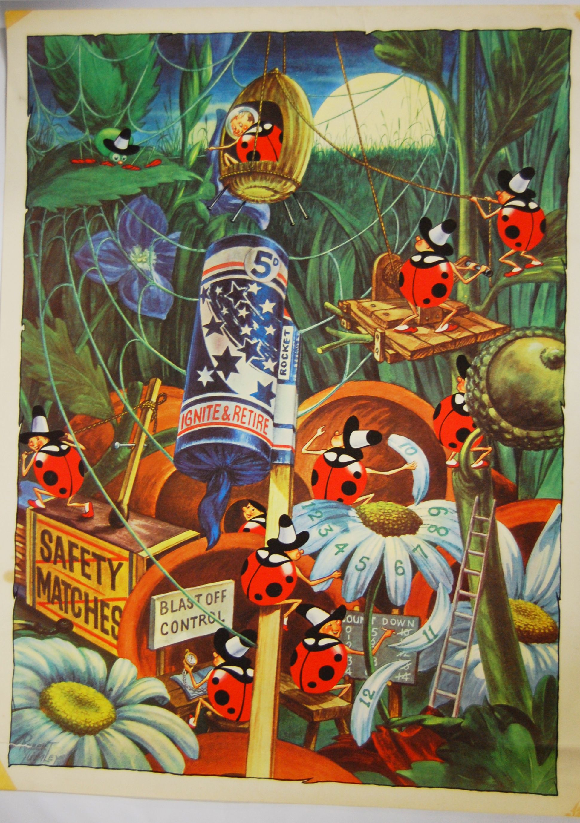 Collection of Vintage Ladybird Posters | Retro Bazaar